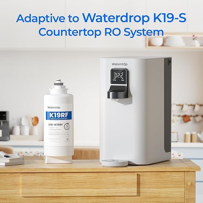 Waterdrop K19RF Replacement for K19-S and K19-H System, 12-Month Lifetime - Image 2