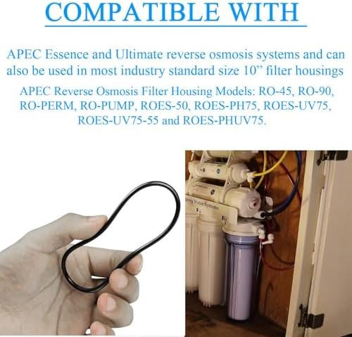 Water Systems Replacement ORing for ROES-50 3.5" OD Reverse Osmosis Water Filter Housings, O-Ring 3 pcs - Image 6