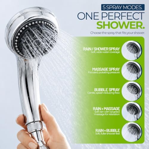 SF-7C Shower Filter System with Adjustable Handheld Shower Wand - Image 3