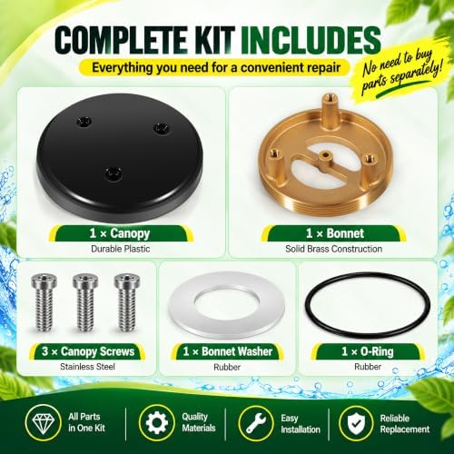 RK1-720AB Bonnet Repair Kit for 720A Backflow Preventer, 1/2", 3/4" & 1" - Image 3