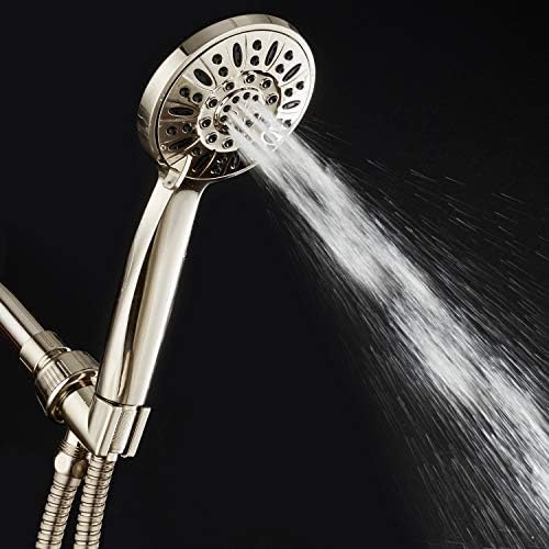AquaDance High Pressure Luxury 6-mode Ergonomic Handheld Shower Head Set - Image 3