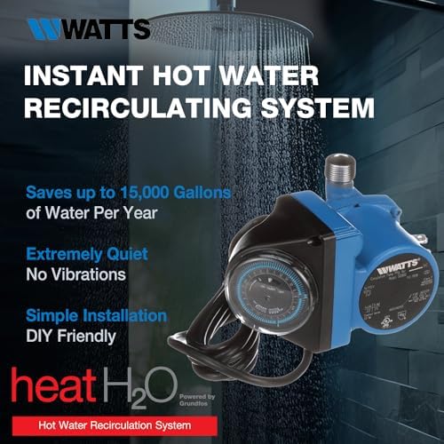 Watts Heat H2O 0955805 Hot Water Recirculation System Programmable Timer - Image 3