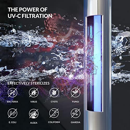 Aquasure 32,000 Grains Whole House Water Softener Bundle with 75 GPD Reverse Osmosis RO Filtration System, Triple Purpose Pre-Filter, 8 GPM Ultraviolet UV Sterilizer Light (1-2 Bathrooms) - Image 5
