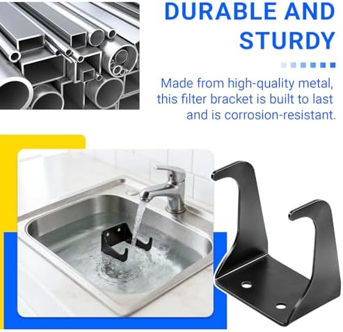 Spin Down Sediment Filter Bracket Wall Mount Holder – 1 Pack - Image 6