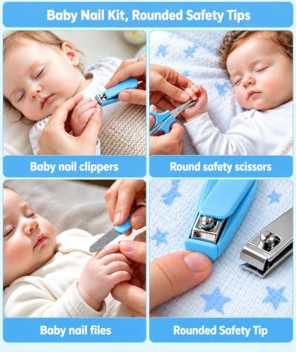 YASEW Baby Grooming Kit, Newborn Care Essentials, Baby Shower Gift - Image 3