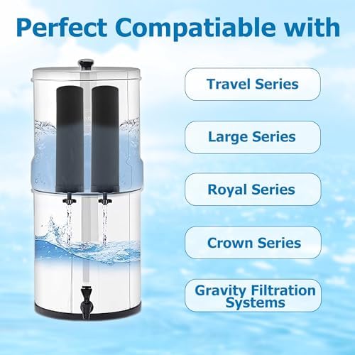 Water Filter Replacement for Berkey® BB9-2 Black Carbon Filters - Image 3