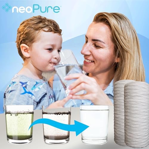 Neo-Pure Replacement for Pelican Water 10 in. 5 Micron Sediment Filter, Compatible with PC600/PC1000, NS3/NS6, PSE1800/PSE2000, and WF4/WF8, WF6/WF10 Systems - Image 4