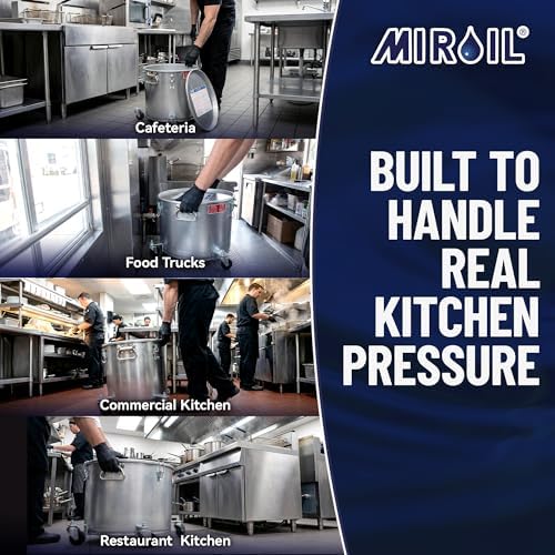 MirOil Oil Disposal Caddy with Caster Wheels, Made In USA, 7 Gallon - Image 4