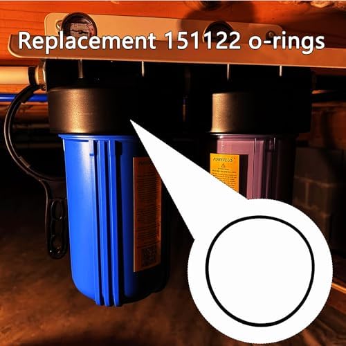 5 Pack #151122 O-Ring - Replacement 151122 Water Filter O-Rings Compatible with Pentair Pentek Big Blue Water Filters NBR - Image 2
