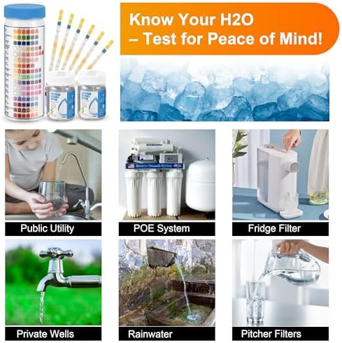 AAwipes Drinking Water Test Strips 17-in-1 100 Strips + 2 Bacteria Tester Kits, Lab-Validated Complete Water Testing for Home, Well, Tap Water, City Water, Flood Water Testing Strips (K03-100) - Image 6
