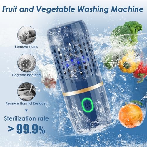 Cudinham Fruit and Vegetable Purifier Cleaner Washing Machine Capsule Shape - Image 2
