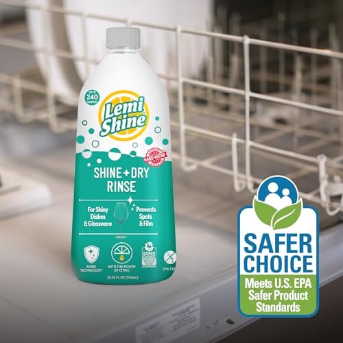 Lemi Shine Shine and Dry Natural Dishwasher Rinse Aid - 25.35 fl oz - Image 5