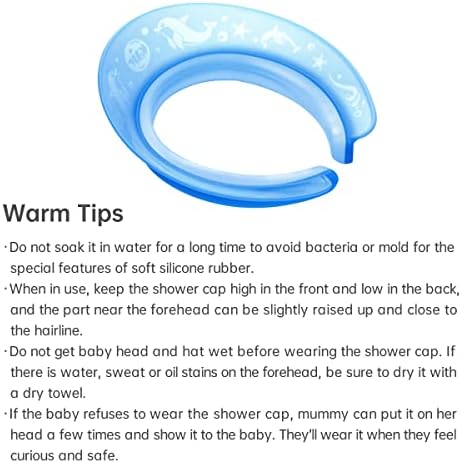 Kair Bath Visor for Babies, Silicone Air Cushioned Shower Cap for kids, Shower Water Guard for 1-9 Years Children bath and Toddler Bath (Head Circumference Greater Than 15 Inches) - Image 6