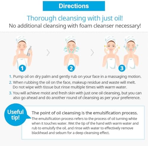 GASHINA STORY Atomy Deep Pure Cleansing Oil 150ml - Blackhead cleanser - Image 4