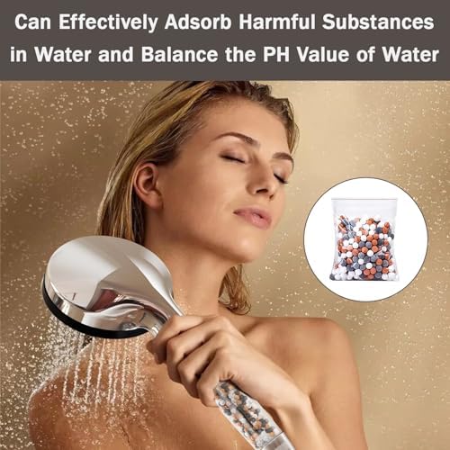 Shower Filter Beads Refill, Mineral Filter Balls Replacement 270g - Image 5