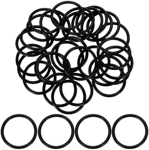 uxcell 100Pcs AS-120 NBR 70A O-Rings 1" ID x 3/32" CS/0.987" ID x 0.103" CS by uxcell