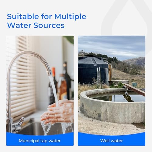 Waterdrop 5 Micron Sediment Water Filter, 10" x 3" PP Cotton Filter, 4 Pack - Image 6