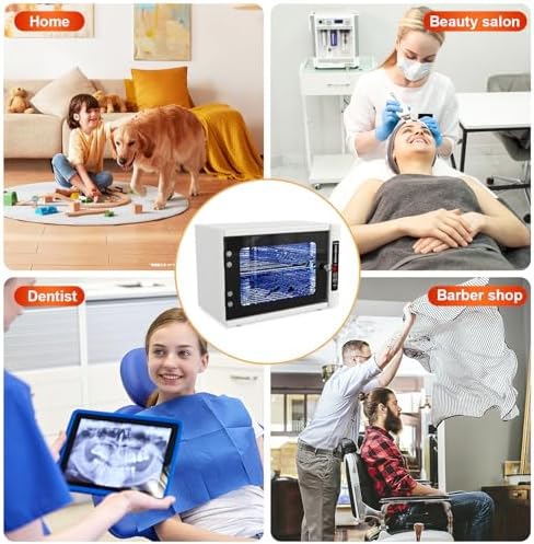 UV Sanitizer Cabinet. UV Light Sanitizer Box with Timer Setting, Suitable for Cleaning of Various Items - Image 6