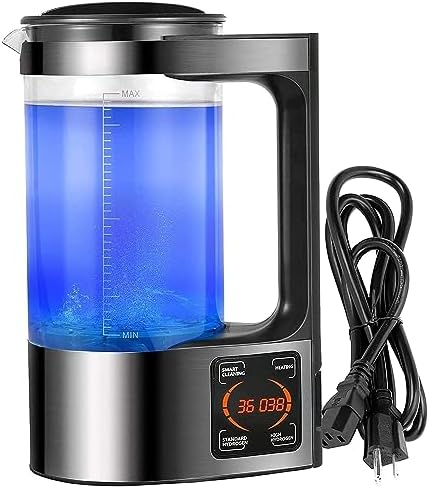 Hydrogen Water Generator, Hydrogen Water Kettle, Hydrogen Water Bottle Generator with SPE and PEM Technology, US Membrane Make Hydrogen Content up to 2000 PPB by Unknown