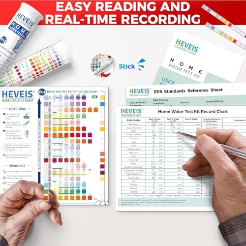 21-in-1 Home Water Test Kit for Drinking, Tap & Well Water - Easy to Read - Image 5