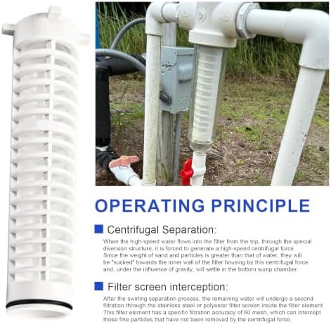 2" 60 Mesh Spin Down Filter Replacement for Rusco Sediment Filter Screen - Image 5