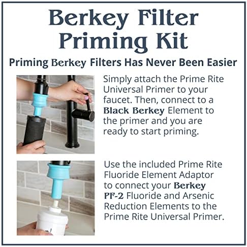 Berkey Filter Priming Kit For Use with Berkey Gravity-Fed Water Filtration Systems - Image 4