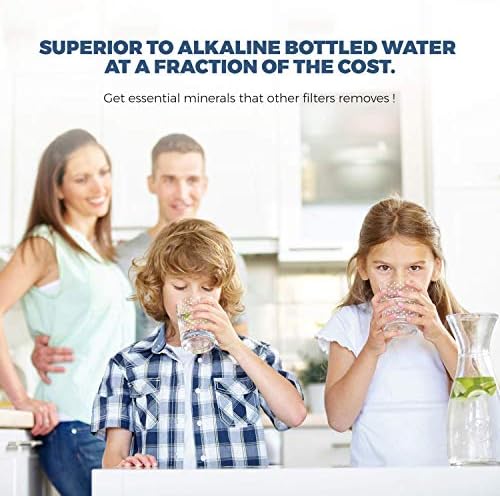 PREMIER 6 Stage- Inline Alkaline | KDF | Antioxidant Mineral pH Balancing Drinking Water Filter | 2"x 10" - Image 5