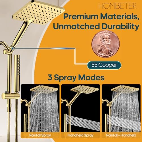 High Pressure Filtered Shower Head with Handheld Combo - Image 4