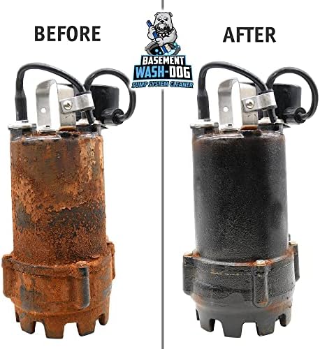Basement Wash-Dog Sump System Cleaner Removes Iron Ochre Buildup and Other Deposits (WDT20) - Image 3