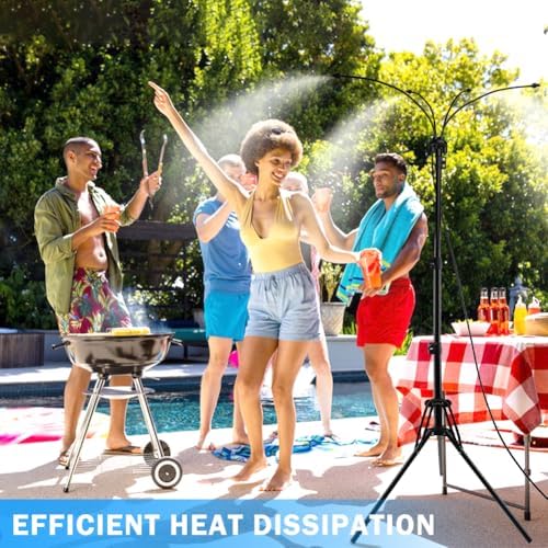 Stand Misters for Outside Patio, Portable Water Misters for Mist Playing - Image 5