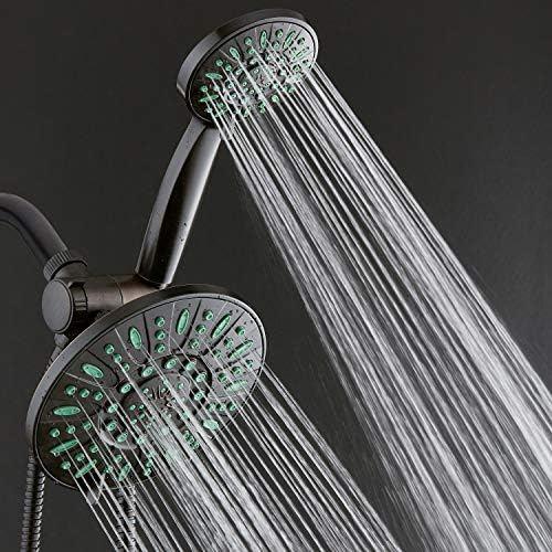 AquaDance Antimicrobial High Pressure 7" Rain & Handheld Shower Head Combo - Image 2