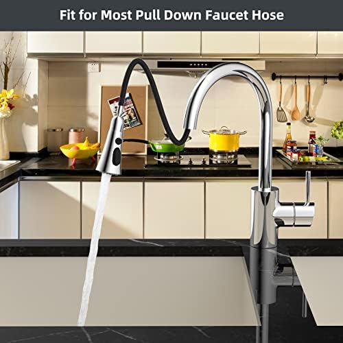 Hibbent cUPC Certified Kitchen Faucet Head Replacement with 15 Adapters - Image 3