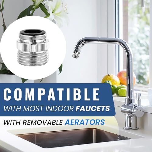 Water Filter Kit for 5 Gallon Jugs, Indoor/Outdoor Faucet Compatible - Image 4