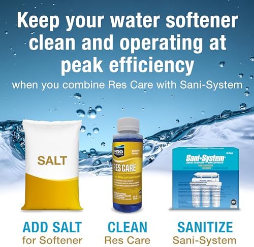 Pro Products Res Care Water Softener Cleaner for Hard Water, 4 oz (4-Pack) - Image 6
