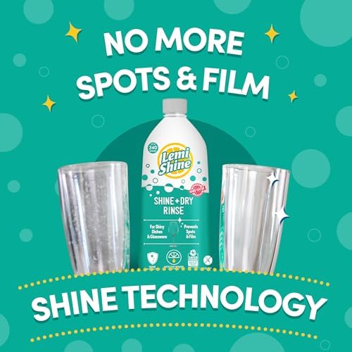 Lemi Shine Shine and Dry Natural Dishwasher Rinse Aid - 25.35 fl oz - Image 2