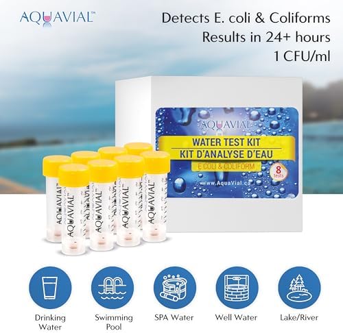 Water Testing Kit - 8 Pack for E. Coli and Coliform Bacteria Detection | High Sensitivity Water Testing Kits for Drinking Water or Well | DIY Water Quality Tester for Professional Use - Image 3