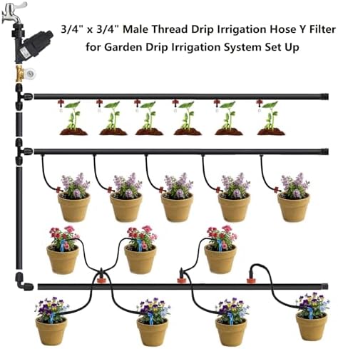 3/4 Inch Drip Irrigation Inline Hose Filter for a Smooth Irrigation System - Image 6