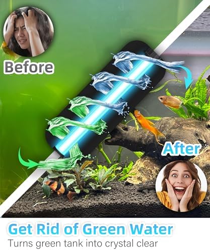 COOSPIDER Aquarium Filter with 6W U-V Light 158GPH for 10-45 Gallon Tank - Image 2