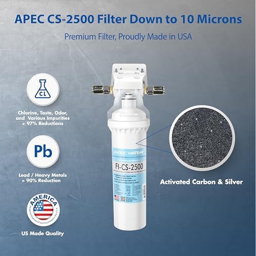 APEC Water CS-2500 Ultra High Capacity Under Sink Water Filtration System - Image 2