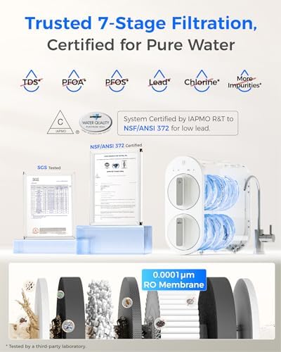 Waterdrop G2P600 Under-Sink RO System, 600 GPD Tankless Water Filtration - Image 3