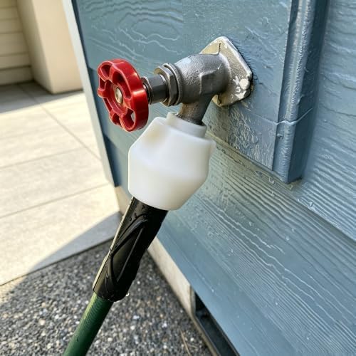 Faucet Splash Guard Compatible with Standard Spigot Backflow Preventer Cover, Garden Hose Spigot Shield Outer Water Spray Deflector for Yard Outdoor Valves, 3 Pack - Image 3