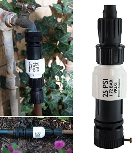 Drip Irrigation Faucet Adapter Kit: Connect 1/2" Tubing to Faucet or Hose, Backflow Preventer, Filter, Pressure Regulator - No Assembly Required - Image 6