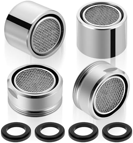 4PCS Kitchen Faucet Aerator, 15/16" & 55/64" Bathroom Sink Aerator by Unknown