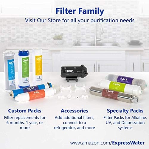 Express Water Countertop Reverse Osmosis Filter Set, 3 Inline Filters - Image 6