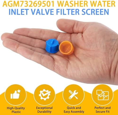 A.I.FORCE 8-Packs AGM73269501 Washing Machine Water Filter Screen for LG - Image 5