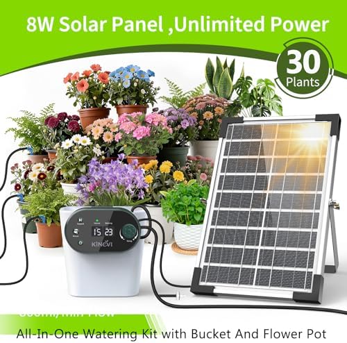 Solar Drip Irrigation System, Auto Plant Waterer for 30 Pots - Image 2