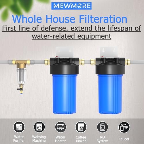 WHC40 Whole House Spin Down Sediment Filter with 1"MNPT & 3/4"FNPT - Image 6