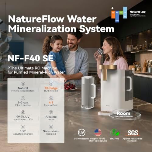 Countertop Reverse Osmosis Water Filter System Natural Mineralized - Image 2