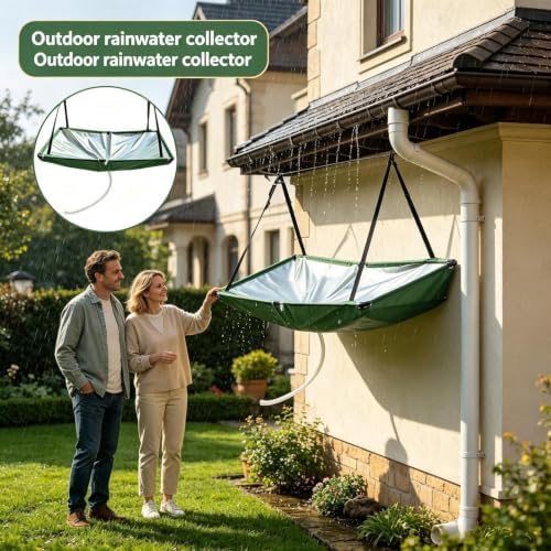 Rain Collector for Garden - Water Harvesting Cloth, Rain Catcher Filter - Image 2