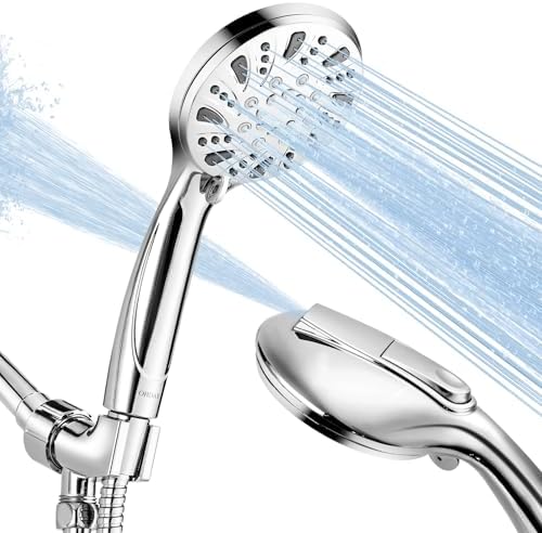 OHDAY® High Pressure Shower Head with Handheld Built-in Power Wash 6-Mode by OHDAY